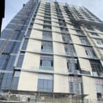 Mast climber installation at Lusail Commercial Boulevard