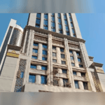 Mast climber installation at Waldorf Astoria Hotel Project